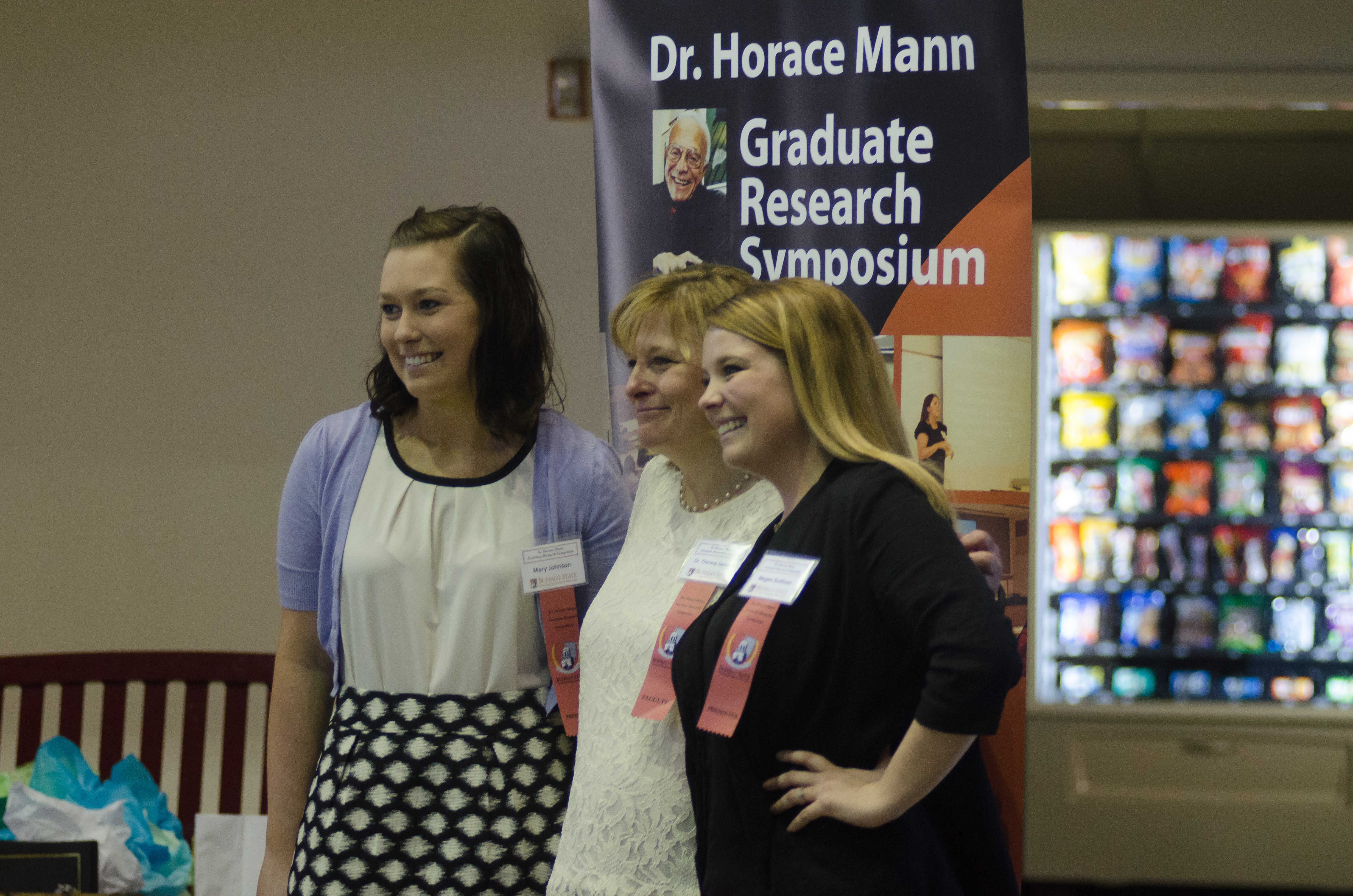 Horace Mann Graduate Research Symposium students